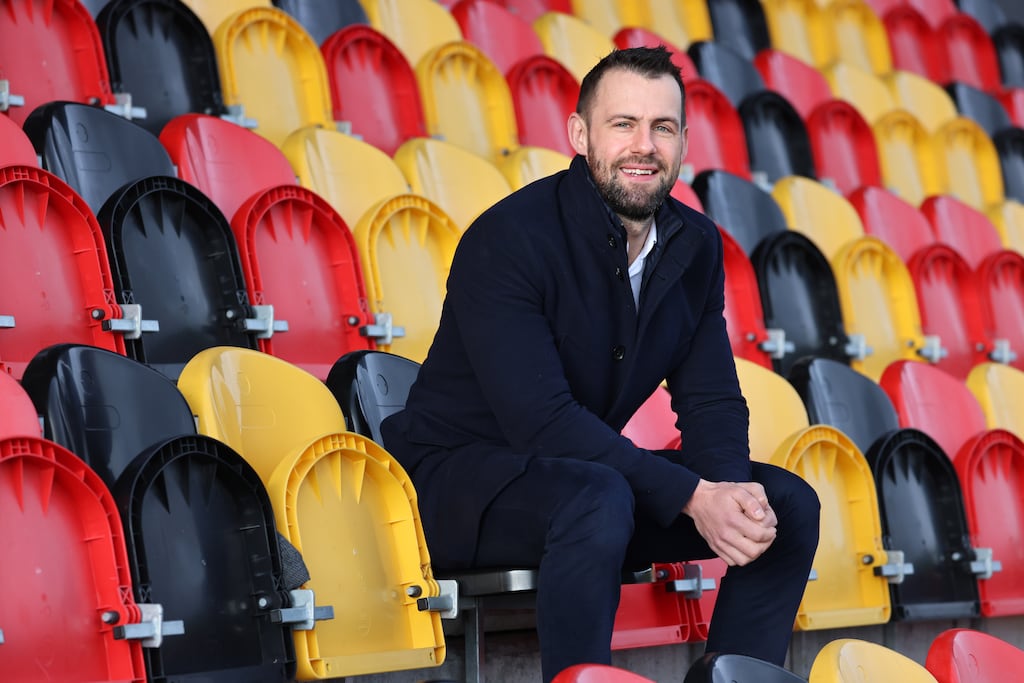 Gregory Bradley, founder and chief executive of Blk Box Fitness, has ambitious plans for the company, which he grew from humble origins in Belfast. Photograph: Dara Mac Dónaill