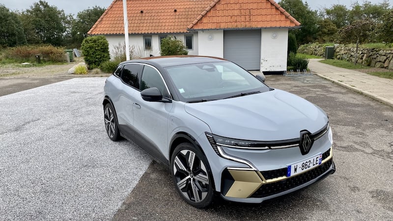 Stylish: the new Megane comes with 20-inch alloys and a sleek design