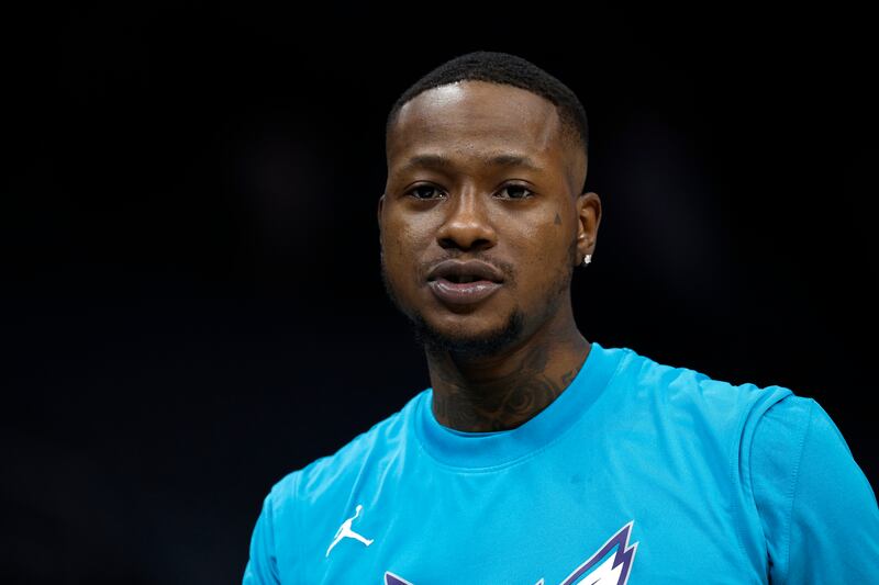 Terry Rozier of the Charlotte Hornets. Photograph: Jared C Tilton/Getty