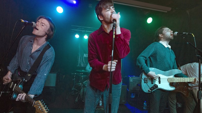 Irish band Fontaines DC missed out on a Grammy win for best rock album for A Hero’s Death. Photograph: Visionhaus/Getty