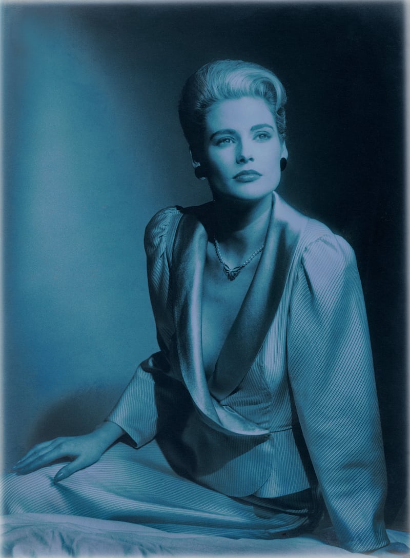Alison Doody, The Grace Kelly Story for Image Magazine, circa 1985. Photograph: Mike Bunn