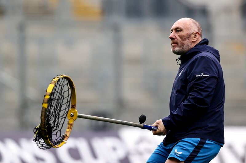 Leinster Rugby Captain's Run, Croke Park, Dublin 3/5/2024
Assistant Coach Robin McBryde
Mandatory Credit ©INPHO/Ben Brady