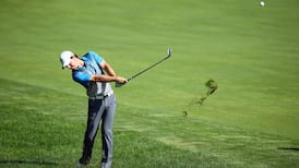 Rory McIlroy’s challenge falters after he drops seven shots in opening nine holes