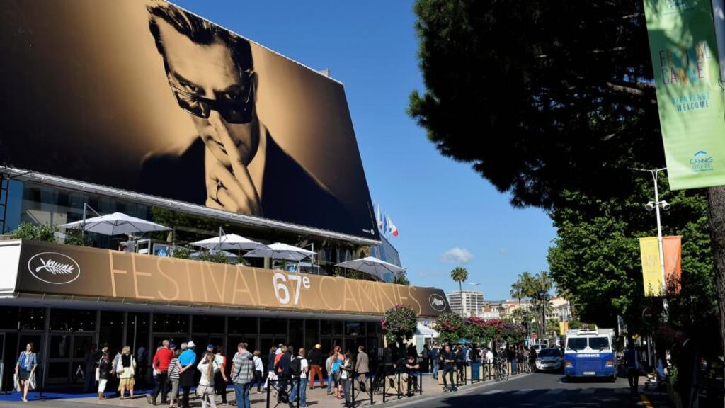 The atmosphere at the 67th Annual Cannes Film Festival yesterday. Photograph: Pascal le Segretain/Getty