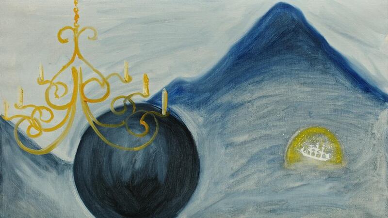 Detail from Impero di luce by Enzo Cucchi