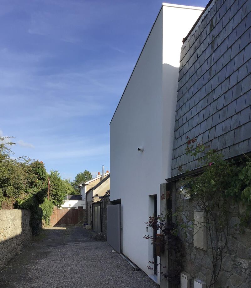 The exterior of the mews house