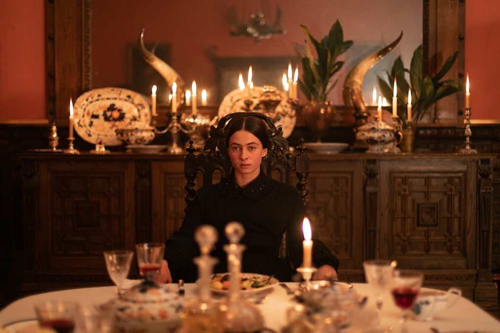 Lies We Tell stars Agnes O’Casey, fast rising star, as a young heiress cast against her sinister uncle in a remote pile during the late-19th century