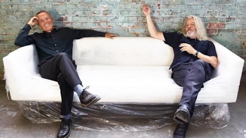 Tears for Fears: Curt Smith and Roland Orzabal. Photograph: Frank W Ockenfels