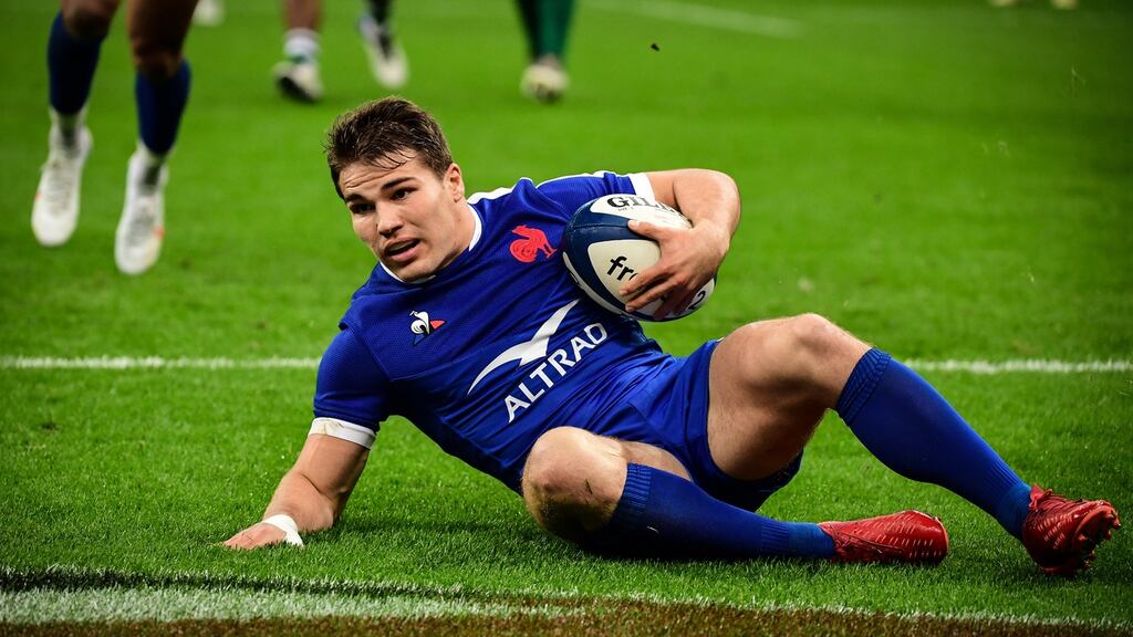 Antoine Dupont is a standout talent in an impressive young French squad. Photo: Dave Winter/Inpho