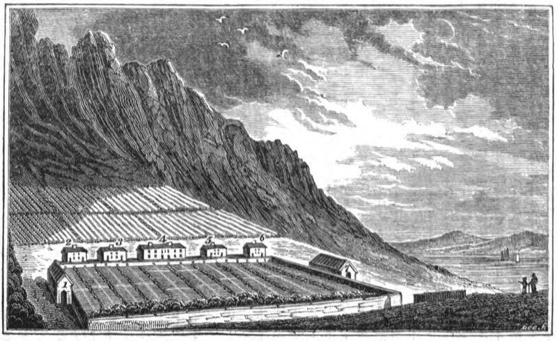 Woodcut Of Achill Colony from John Barrow’s A Tour Round Ireland Through The Sea-Coast Counties In The Autumn Of 1835