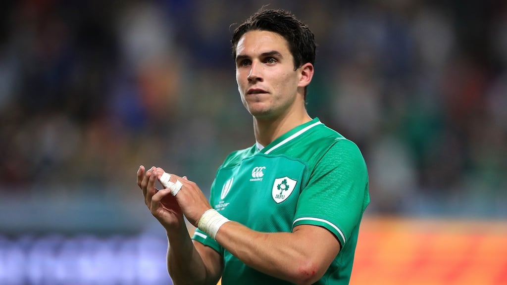 Joey Carbery seemed back to full fitness as Ireland beat Samoa in Fukuoka. Photograph: Adam Davy/PA