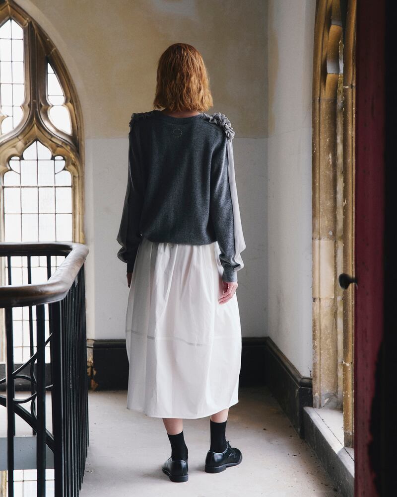 Smog Cinder sweater from Sphere One's Dark Romance collection