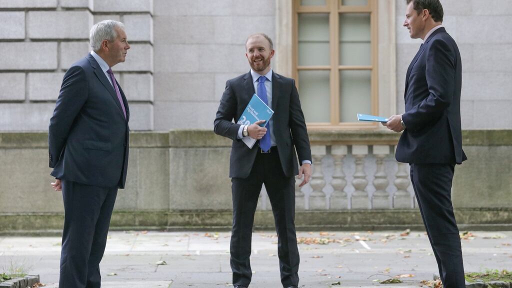 From left: David Leydon, Ifac Head of Food & Agribusiness and Minister for Agriculture, Charlie McConalogue
