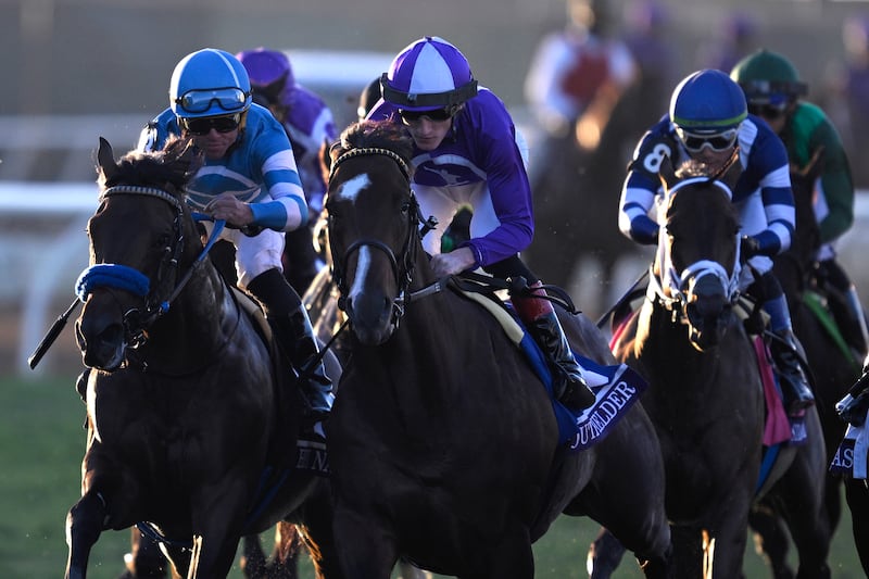 Breeders’ Cup: Aidan O’Brien makes history as son Donncha gets a first winner
