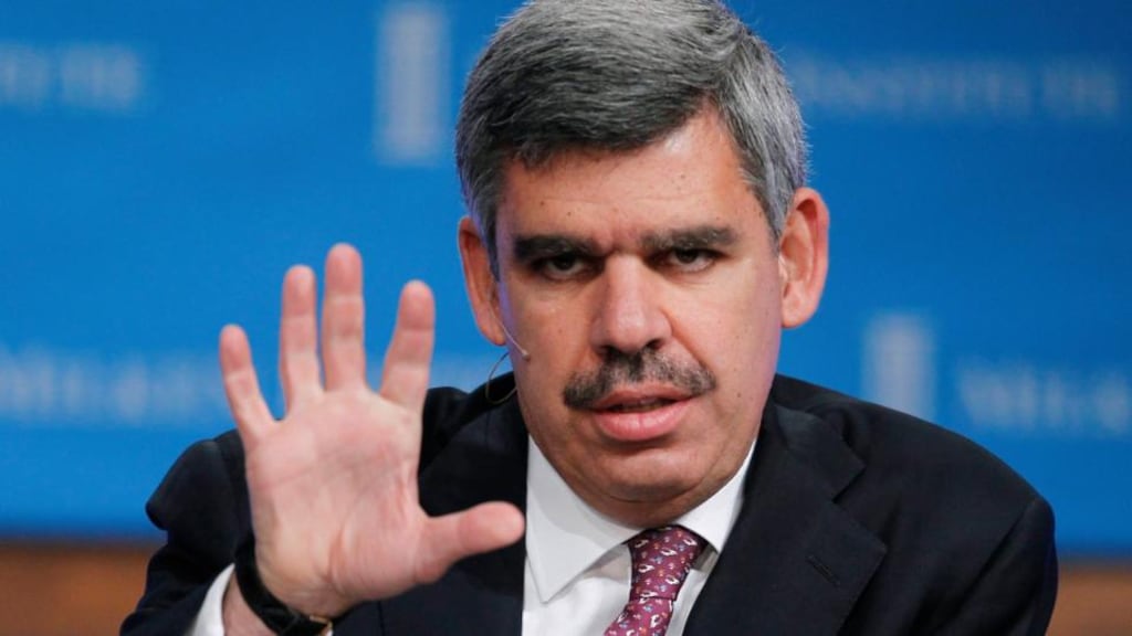 Mohamed El-Erian’s resigned abruptly as Pimco’s chief executive. Photograph: Reuters