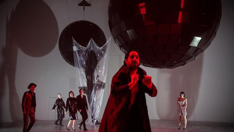 At the bar, an older man who once stayed in Joyce’s Zürich home and loves the book says he has no idea what’s going on