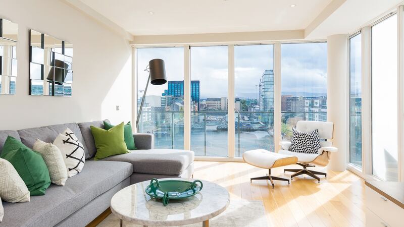 Before: The downstairs living room