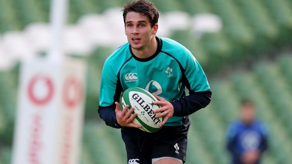 Joey Carbery impressed when he replaced Johnny Sexton during Ireland’s win over Scotland. Photograph: Dan Sheridan/InphoI