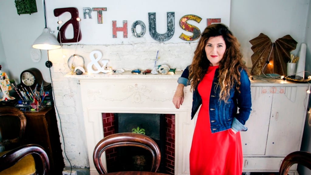 Artist and architect Róisín Murphy designed this year’s show house, called Cúl Art House