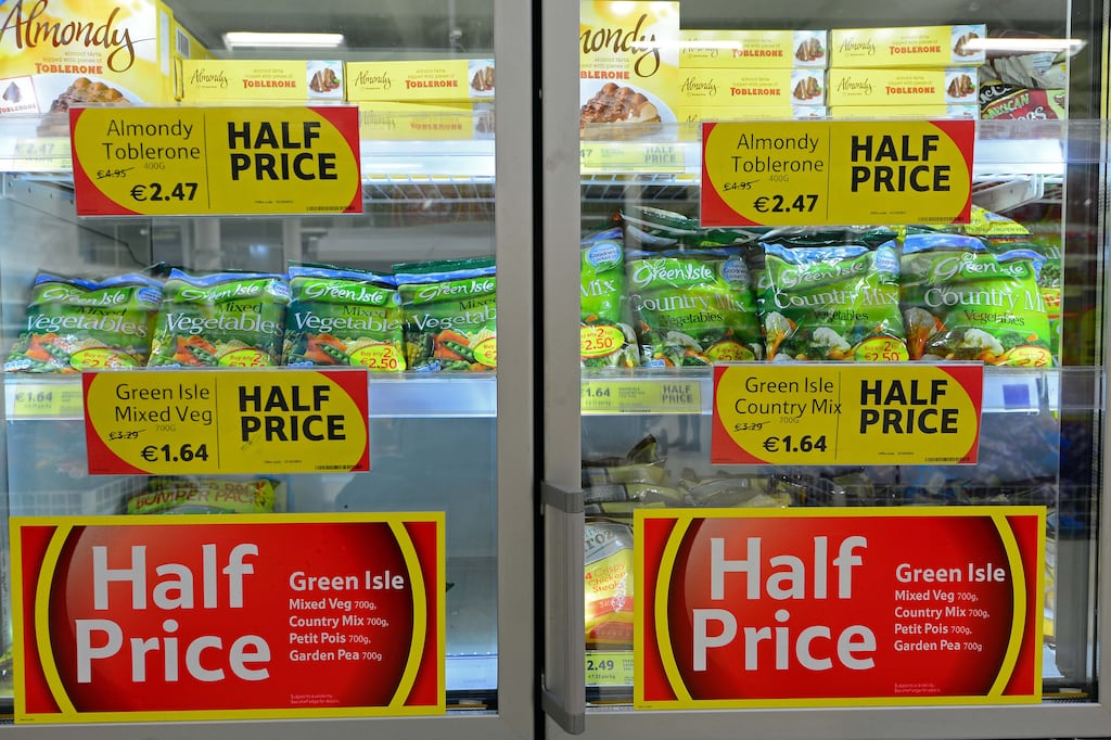 Irish consumers equate price with quality: you can have the same products being sold at different prices in the same vicinity, suggesting price competition is still relatively low. In Germany, the entire supermarket offering is discount. Photograph: Eric Luke