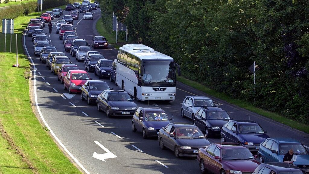 Efforts to alleviate traffic congestion on the N11-M11 route had focused on the creation of a third lane to the existing dual carriageway and motorway sections between Junction 4 on the M11 near Shankill, and Junction 14 near Ashford, Co Wicklow. File photograph: The Irish Times