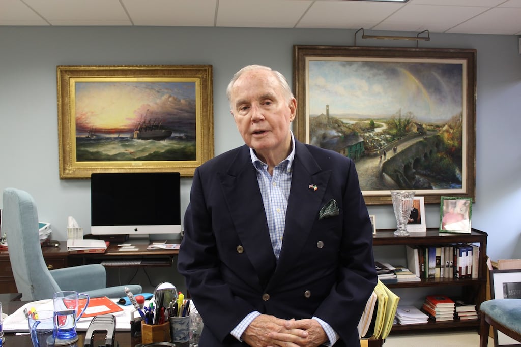 Brian Burns, the business executive and commercial lawyer who US president Donald Trump wanted to be his ambassador to Ireland. Photograph: Simon Carswell