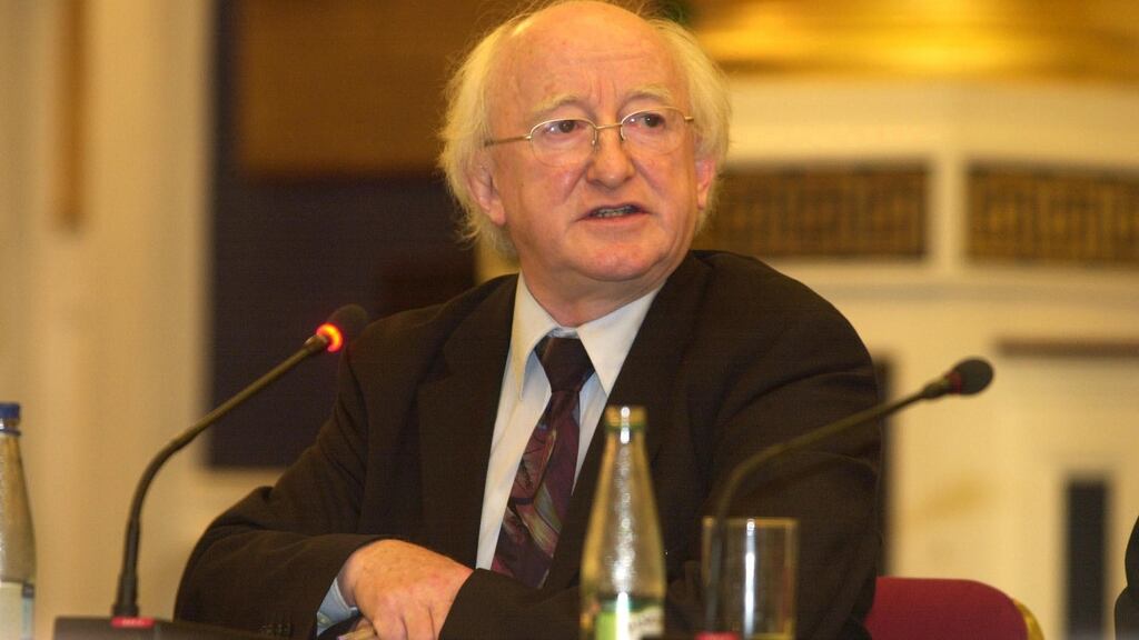 President Michael D Higgins visited schools in Seattle where GAA games are on the curriculum. File photograph: Frank Miller