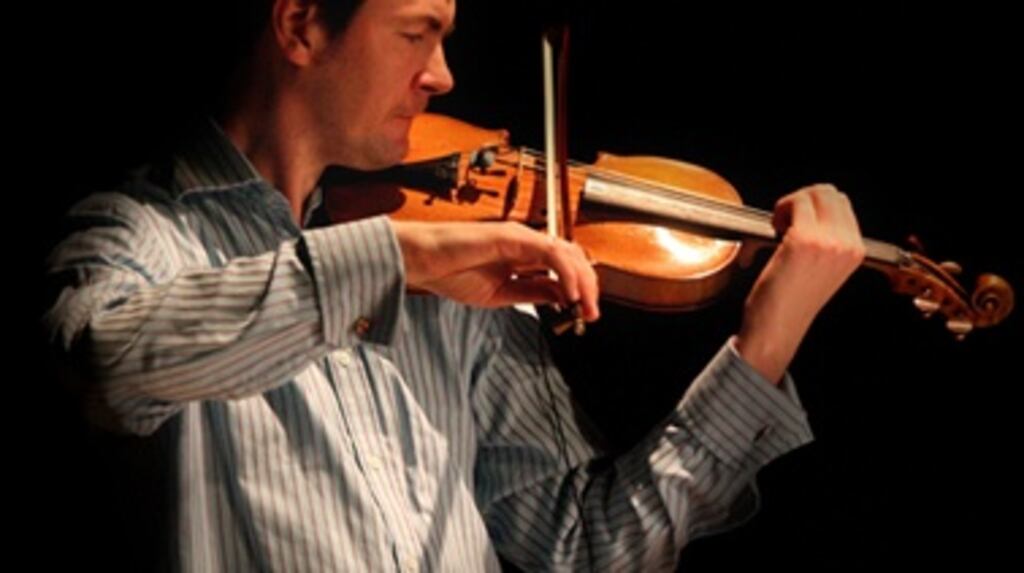 Irish classical musician Darragh Morgan in concert