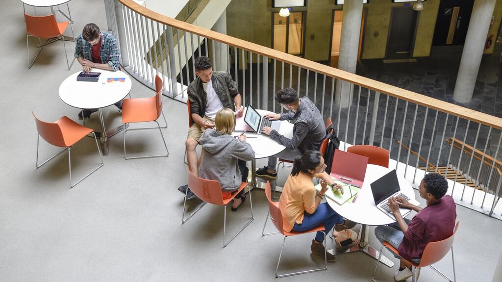 It must be a slightly unnerving prospect for lecturing staff and students to be starting out with such an elite group. File photograph: Getty