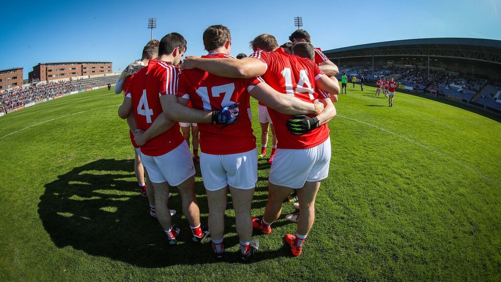 Louth left their best ‘till late again on Saturday in Portlaoise to see off Carlow. Photograph: Inpho