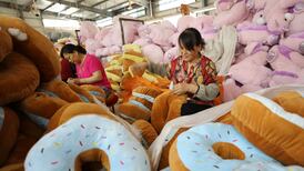 China factory output in May beats forecasts at 6.5%