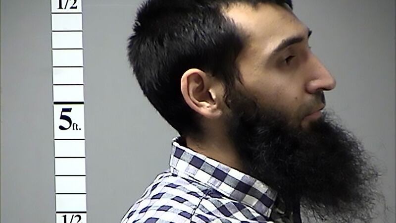 Handout police photograph of Saifullah Saipov. Photograph: Getty Images