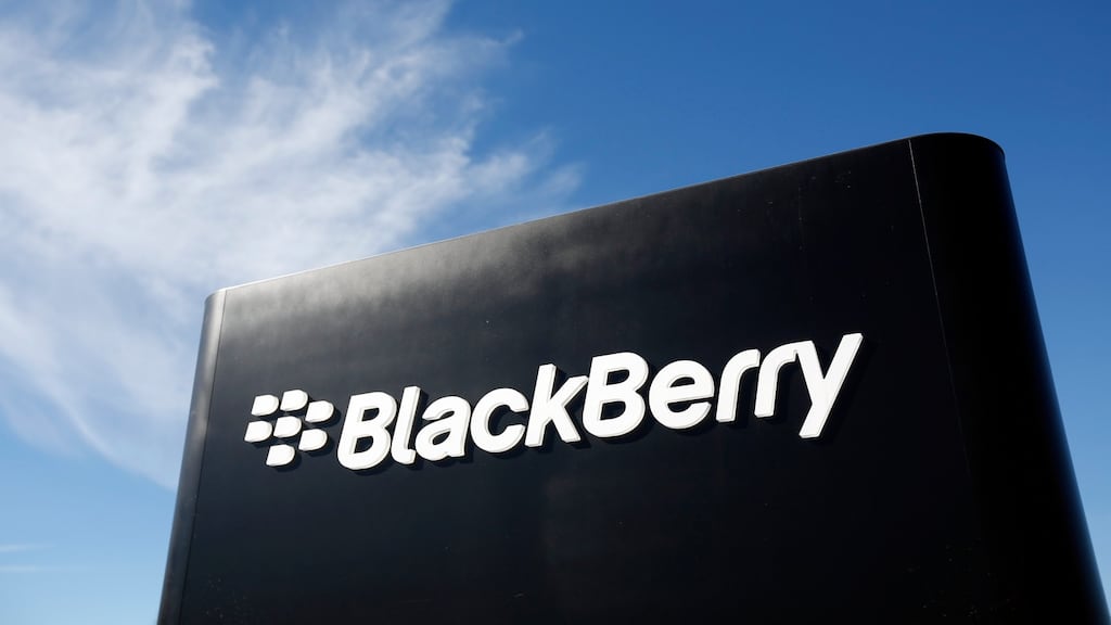 Canadian software maker BlackBerry Ltd posted a 24.9 per cent quarterly revenue decline on Wednesday