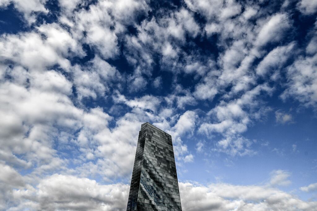 An exterior view of the European Central Bank (ECB) in Frankfurt, Germany.  The European Central Bank is planning further interest rate hikes this year. Picture: Shutterstock