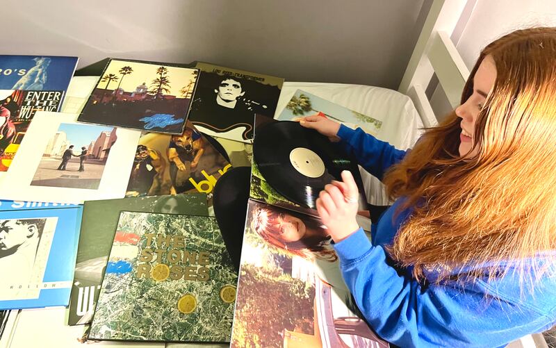 Ruby Doherty's record collection includes Fleetwood Mac, Leonard Cohen, Stone Roses, The Clash, Joy Division and Blur.
