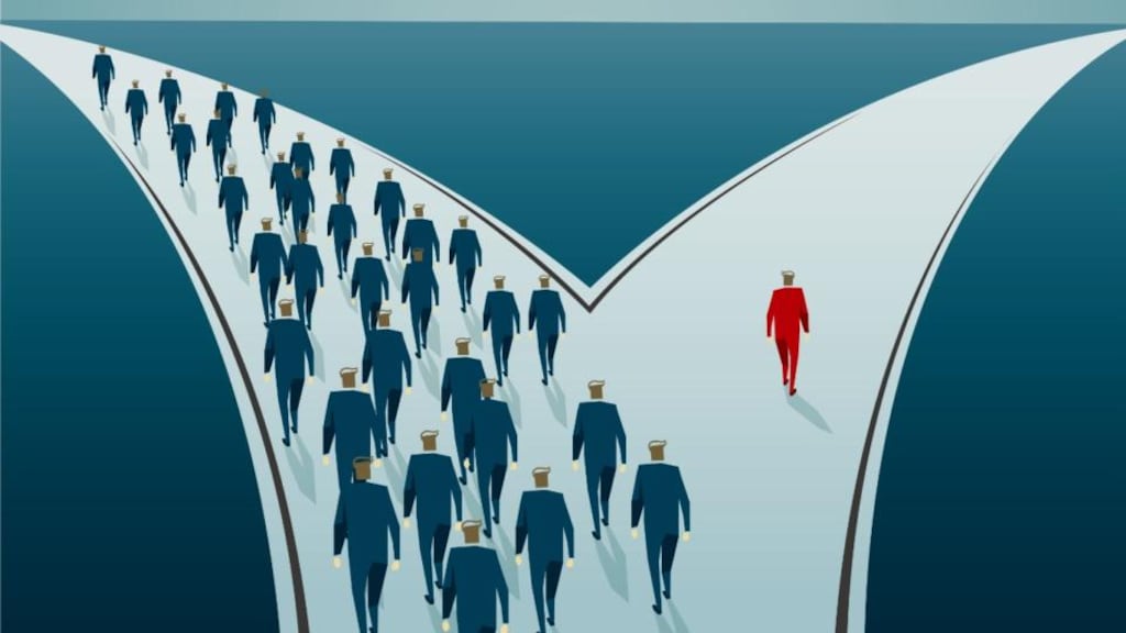 Hard to change: outmoded habits are often the same ones that knitted the old organisation together