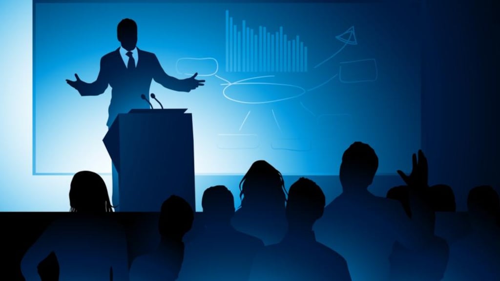 The best solution for uncomfortable events where you don’t know anyone is arranging to be the speaker