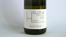 Hiruzta 2012 Getariako Txakolina 12% €18