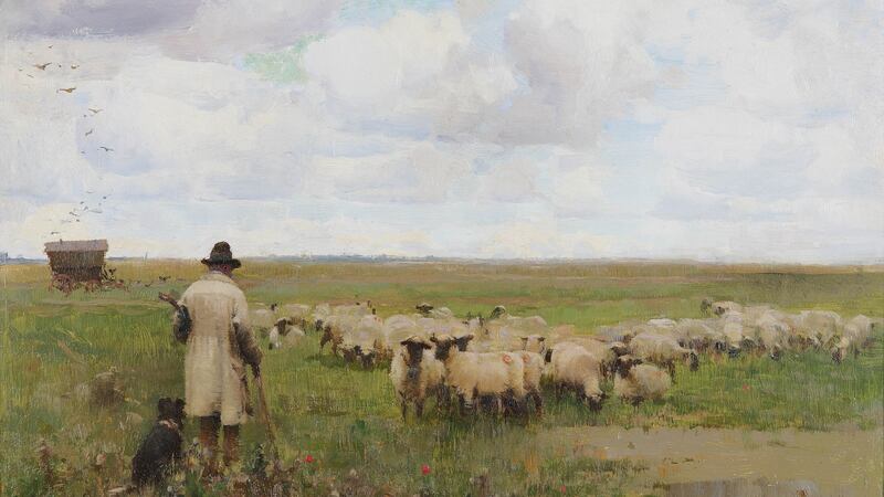 Walter Osborne: Counting the Flock €165,000 (estimate €100,000–€150,000) at Adams