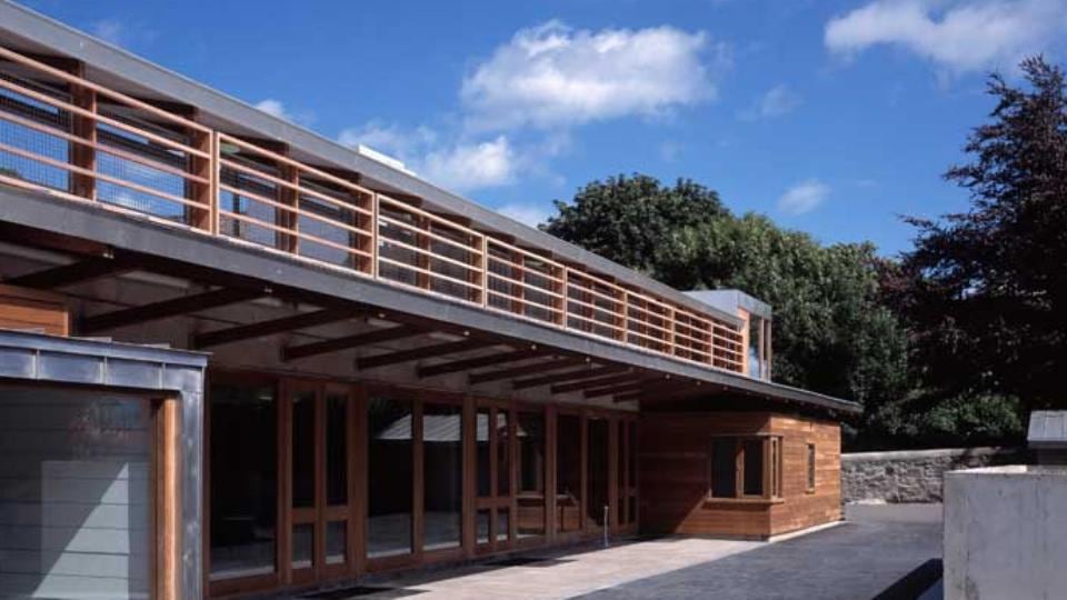 Ranelagh Multi-Denominational School. Photograph: O’Donnell Tuomey Architects