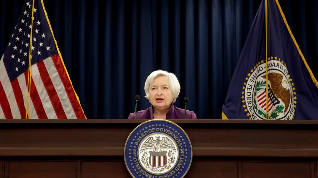 Federal Reserve chair Janet Yellen has said the central bank could use asset purchases again if the US economy fell into a deep rut. Photograph: Reuters