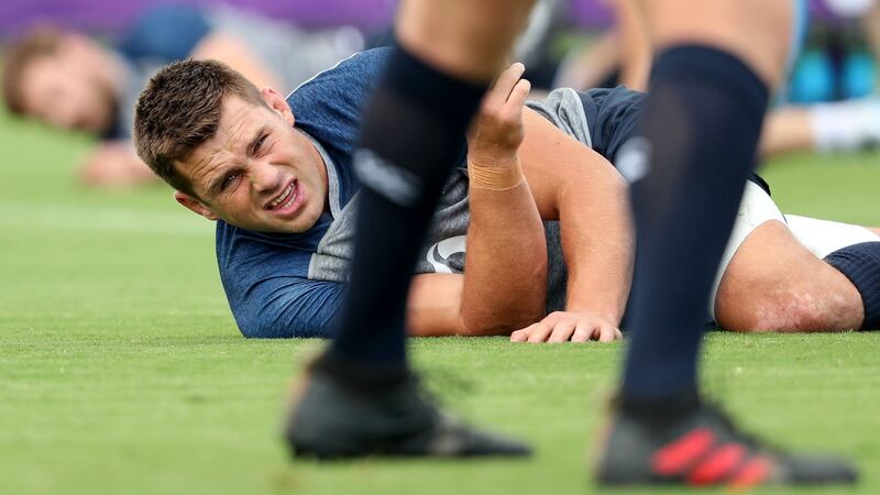 CJ Stander at Ireland Rugby training in Ichihara Suporeku Park, Tokyo, on Saturday. Photograph: Dan Sheridan/Inpho