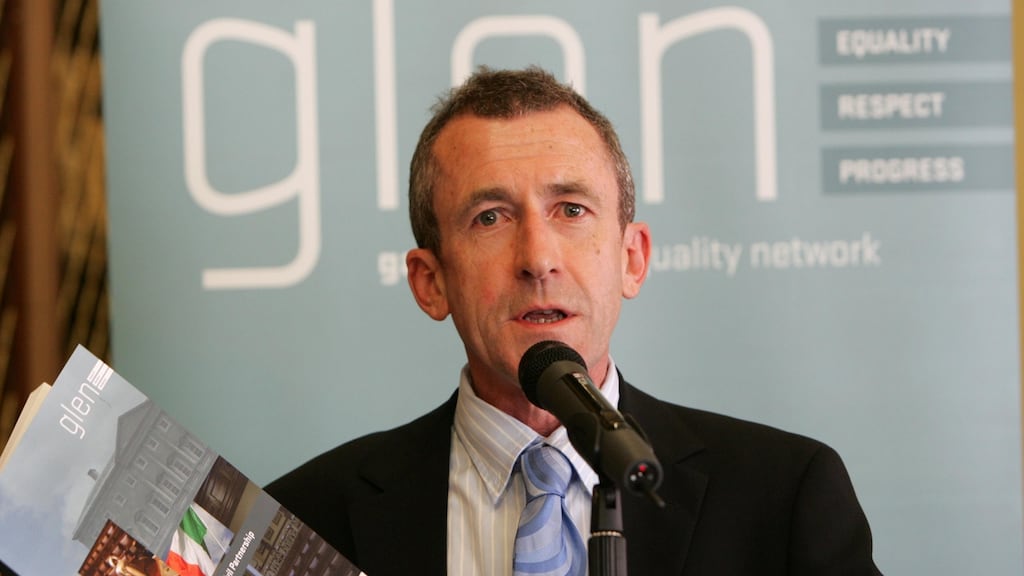 Kieran Rose, cofounder of the Gay and Lesbian Equality Network: while he paid for all outlay involved, he used Glen facilities and resources for a Seanad election campaign. Photograph: Frank Miller