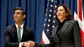 Response to Ukraine conflict shows strength of US-UK relationship, say Harris and Sunak