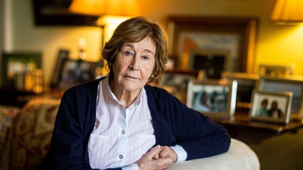 Catherine O’Halloran says she is   so worried about her son Richard’s health, who has been unable to leave China since February 2019. Photograph: Tom Honan