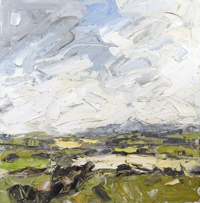 Colin Davidson’s Mourne Mountains (€6,000-€8,000), Gormley's online art sale