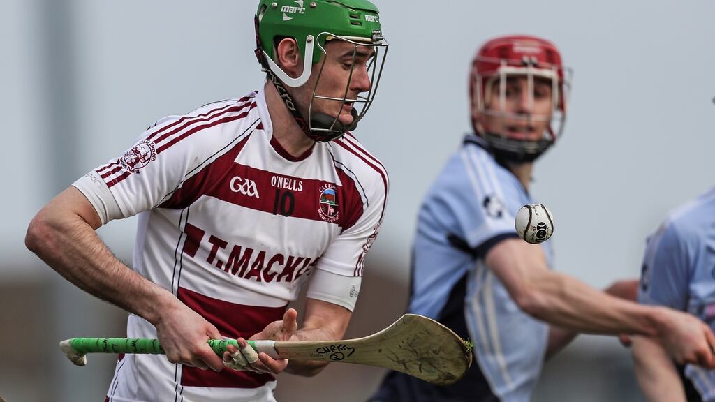 Slaughtneil’s Christopher McKaigue: ‘No matter how it goes, we can say that we faced three of arguably the greatest club hurling teams from the last 15 years.’ Photograph: Laszlo Geczo/Inpho