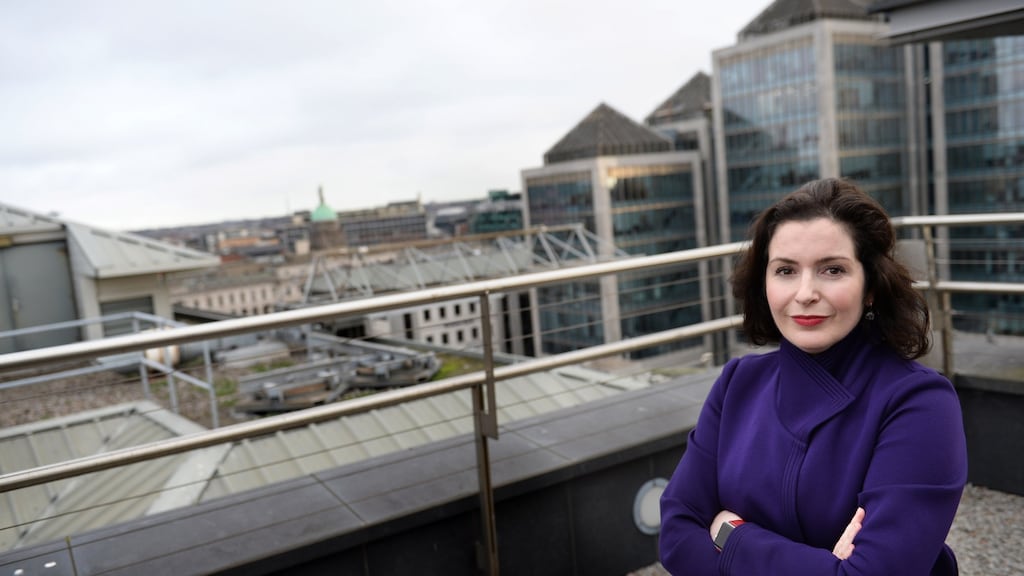 Francesca McDonagh, chief executive of Bank of Ireland, is to leave the role later this year. Photograph: Dara Mac Dónaill