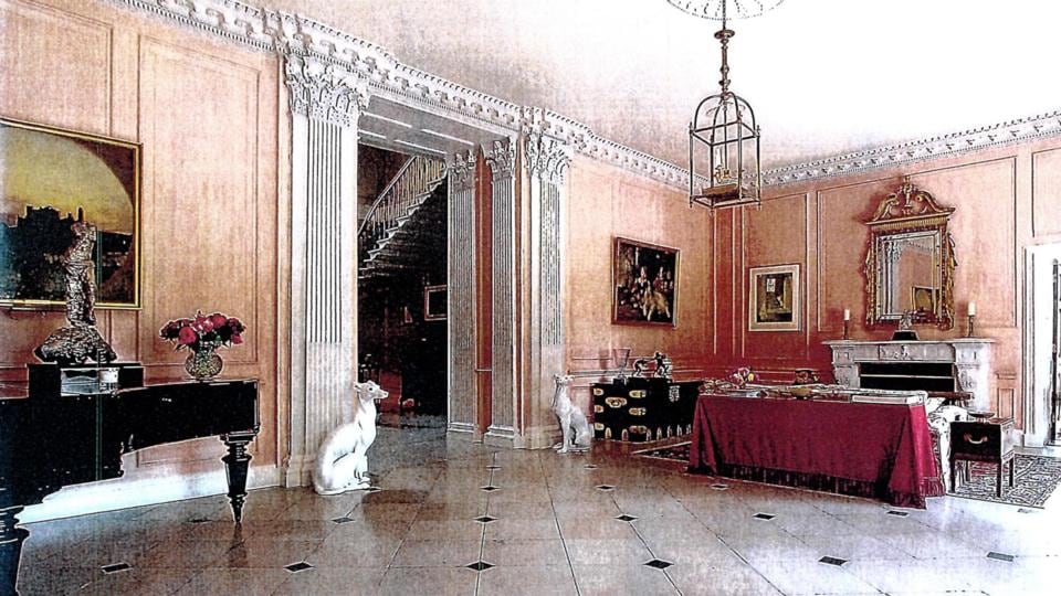 Castlemartin, Co Kildare: a labour of love for Sir Anthony O’Reilly, restored at a cost of many millions from being semi-derelict in 1972.