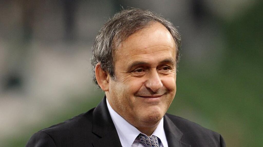Uefa president Michel Platini. Photograph: Niall Carson/PA Wire